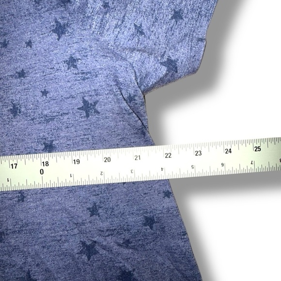 LANE BRYANT High-Low Macrame-Back Top - Plus 14/16 Medieval Blue - Picture 8 of 11